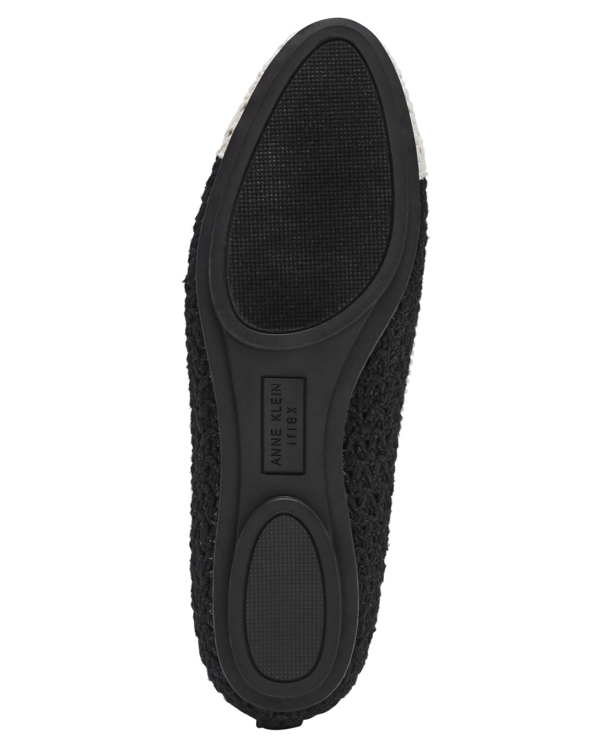 Anne Klein Women's Luci-c Crochet Finish Ballet Flats