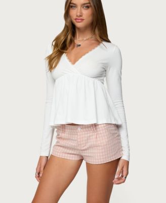 Women's Kenzie Long Sleeve Babydoll Top