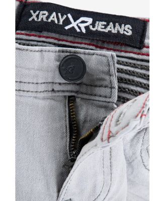 Big Boy's Stretch Moto Jeans