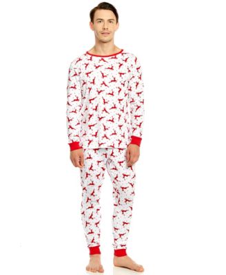 Big & Tall Men s Two Piece Cotton Holiday Pajamas