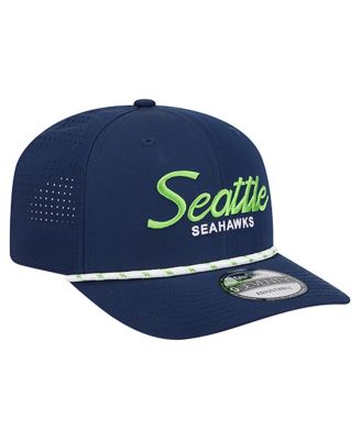 Men's College Navy Seattle Seahawks Script 9SEVENTY Adjustable Hat