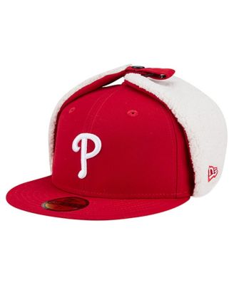 New Era - Men's Red Philadelphia Phillies Dog Ear Classic 59FIFTY Fitted Hat