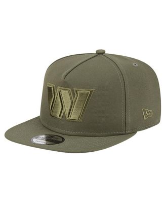 New Era - Big Boys and Girls Olive Washington Commanders Color Pack A-Frame 9FIFTY Snapback Hat