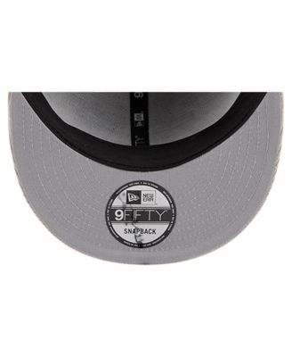Men's Gray Detroit Lions Cord Rope Corduroy 9FIFTY Snapback Hat