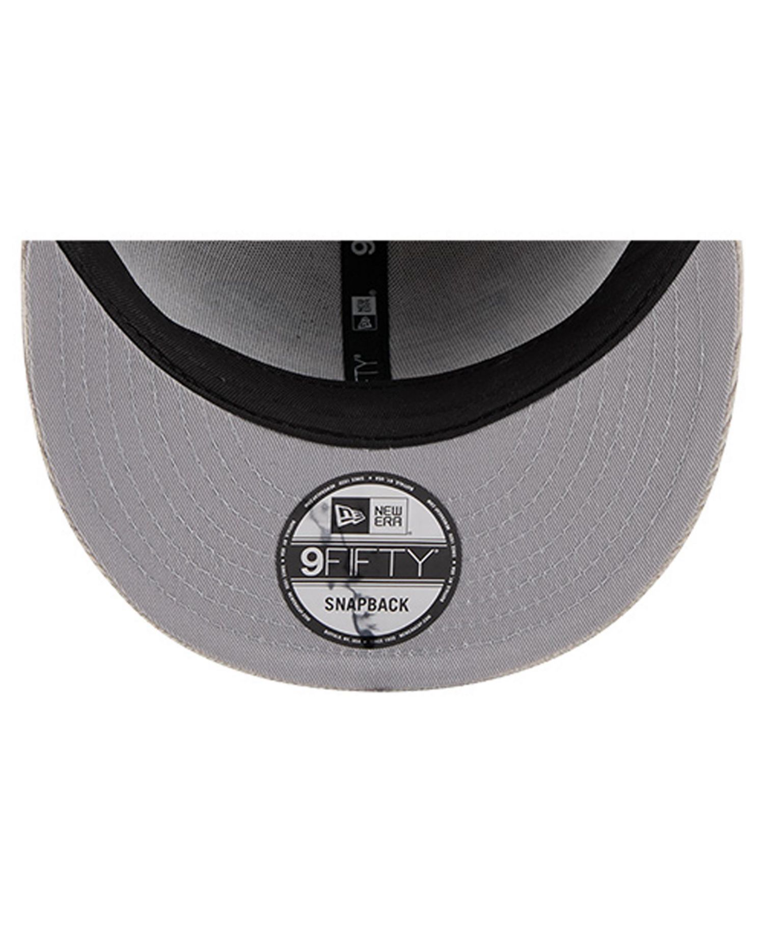 Men's Gray Detroit Lions Cord Rope Corduroy 9FIFTY Snapback Hat