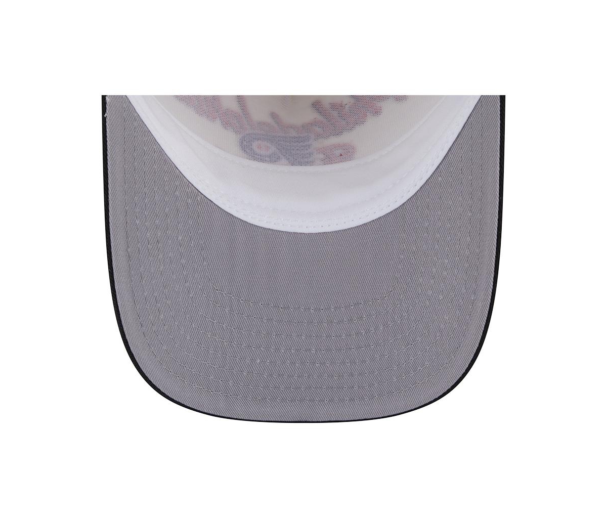 New Era Men's Cream/Black Philadelphia Flyers Chainstitch 9FIFTY A-Frame Snapback Hat