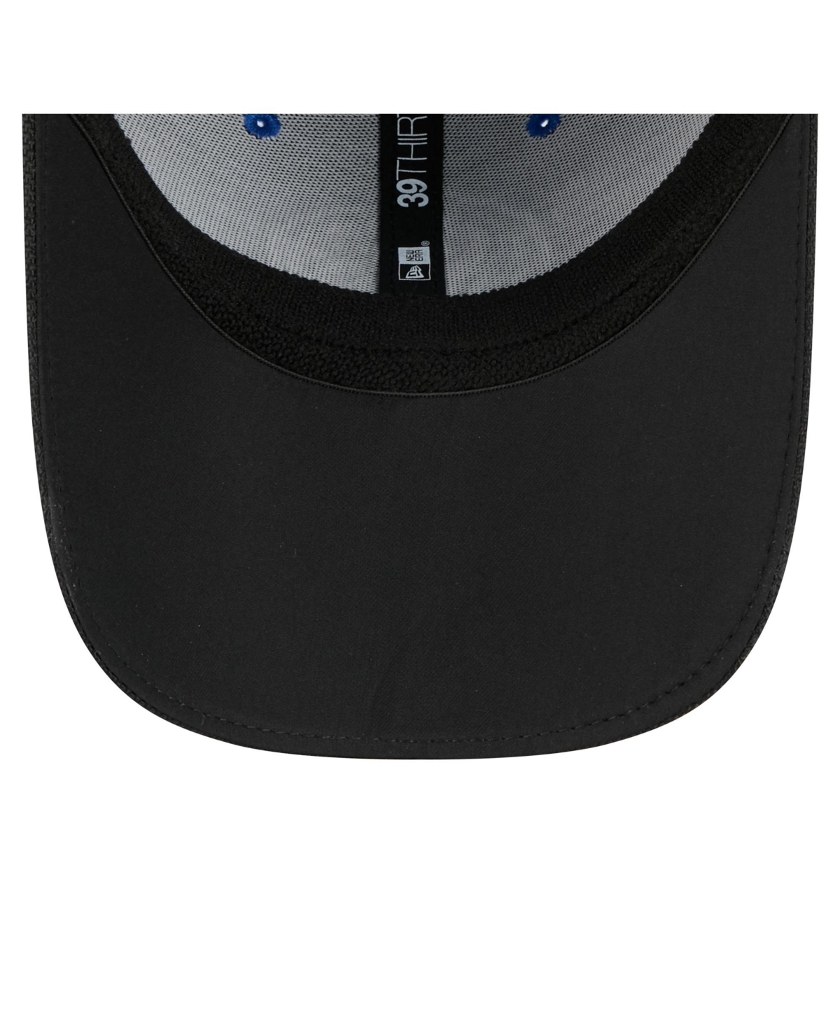 New Era Men's Blue Dallas Mavericks Visor Hit 39THIRTY Flex Hat