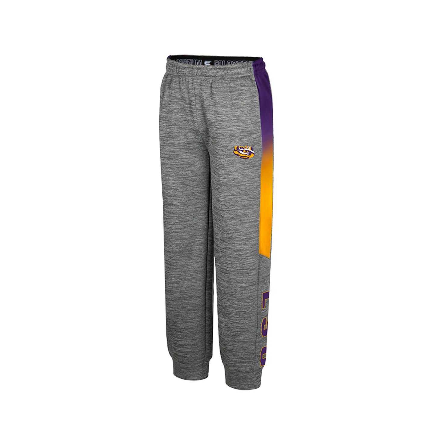 Детские брюки Colosseum Gray LSU Tigers The Gang — фото 3