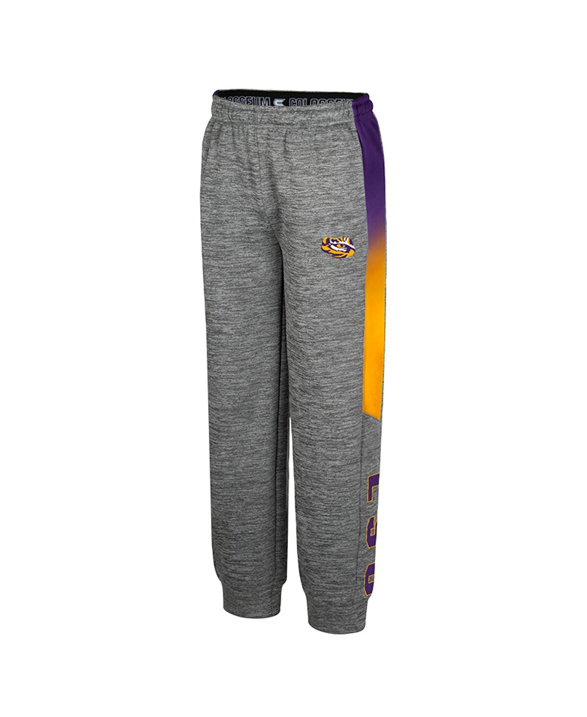 Colosseum Big Boys And Girls Gray Lsu Tigers The Gang Pants In Gray