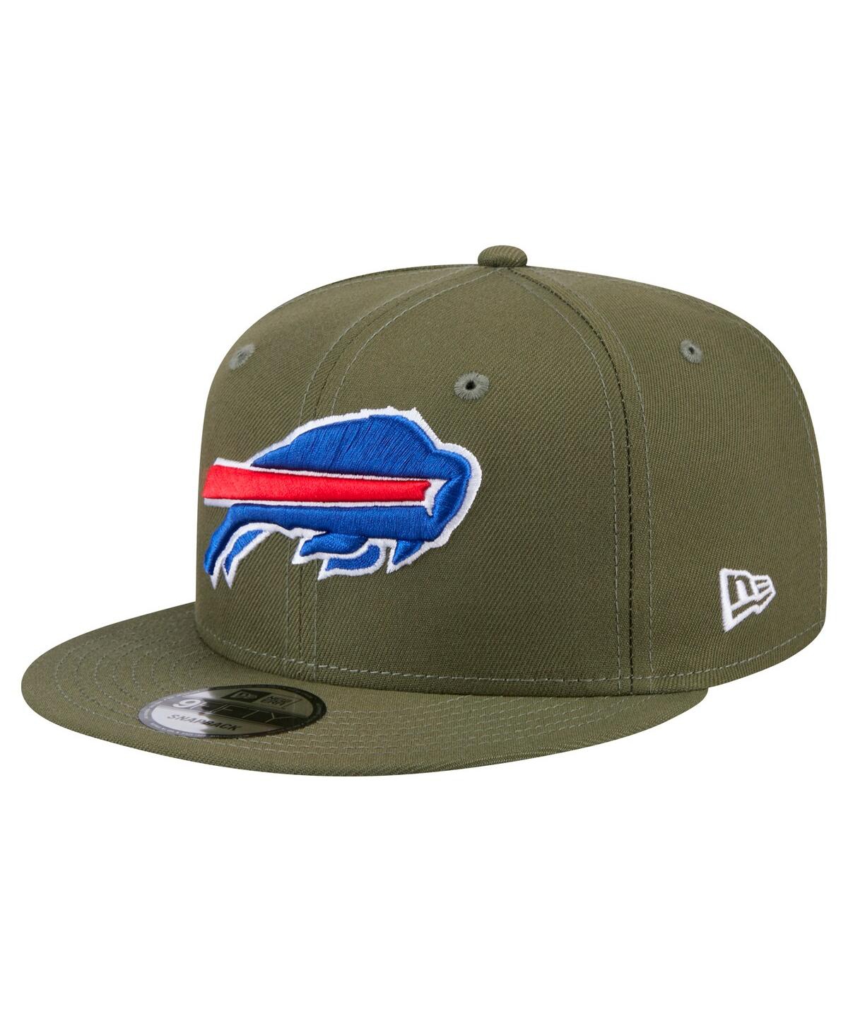 New Era Men's Olive Buffalo Bills Main 9FIFTY Snapback Hat