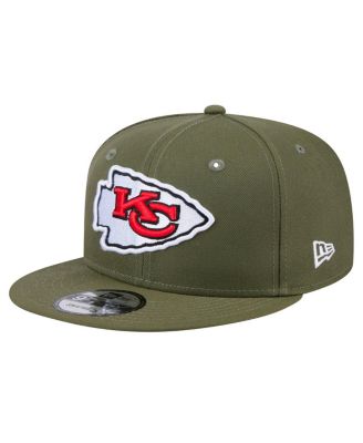 New Era - Men's Olive Kansas City Chiefs Main 9FIFTY Snapback Hat
