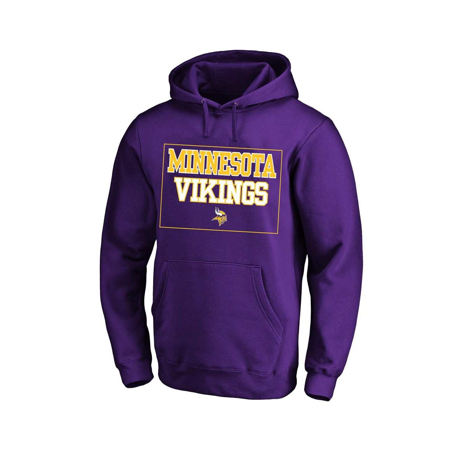 Men's Purple Minnesota Vikings Big & Tall Fleece Hoodie
