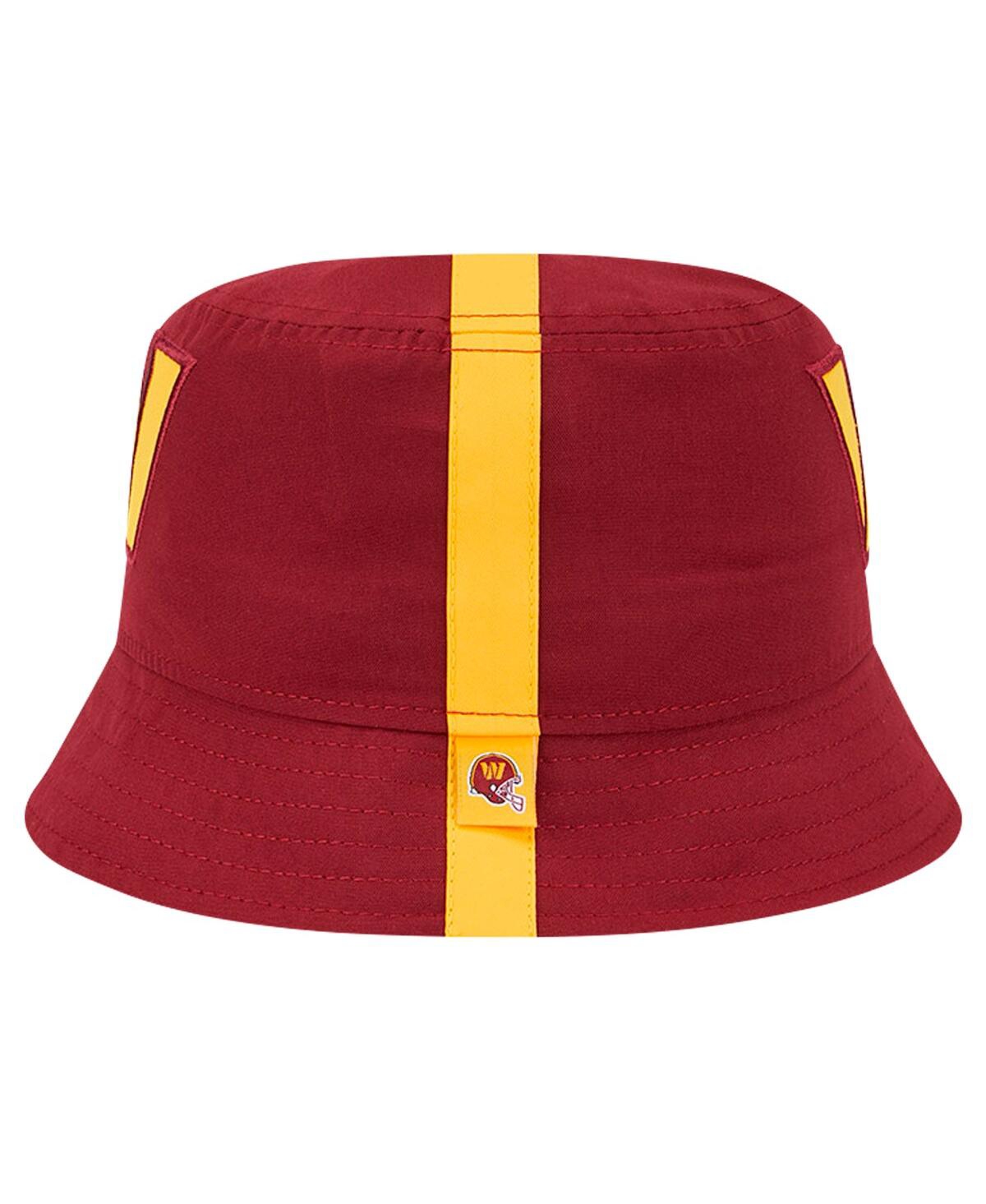 New Era Men's Burgundy Washington Commanders Helmet Bucket Hat