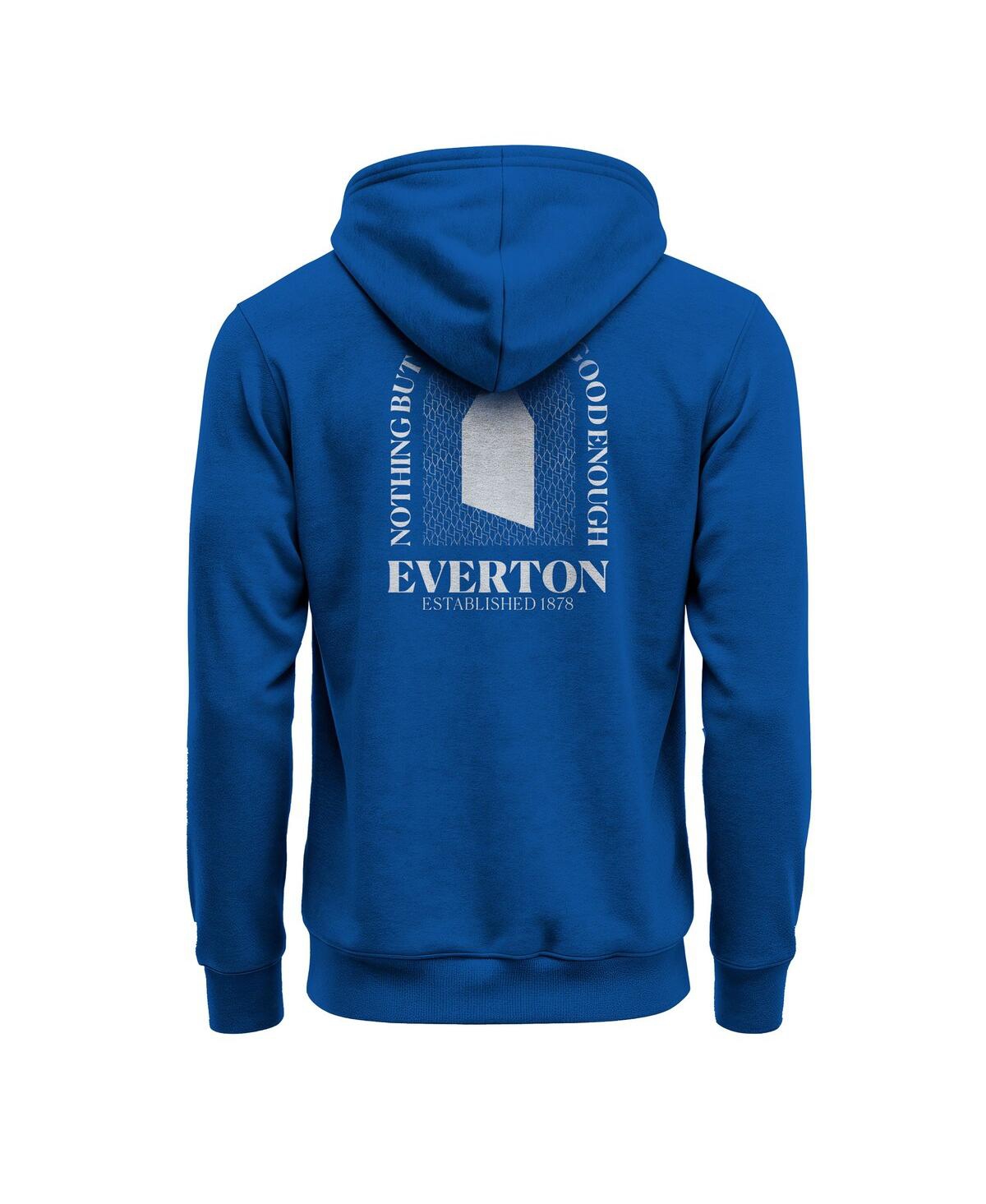 1863FC Men's Blue Everton True Glory Fleece Hoodie
