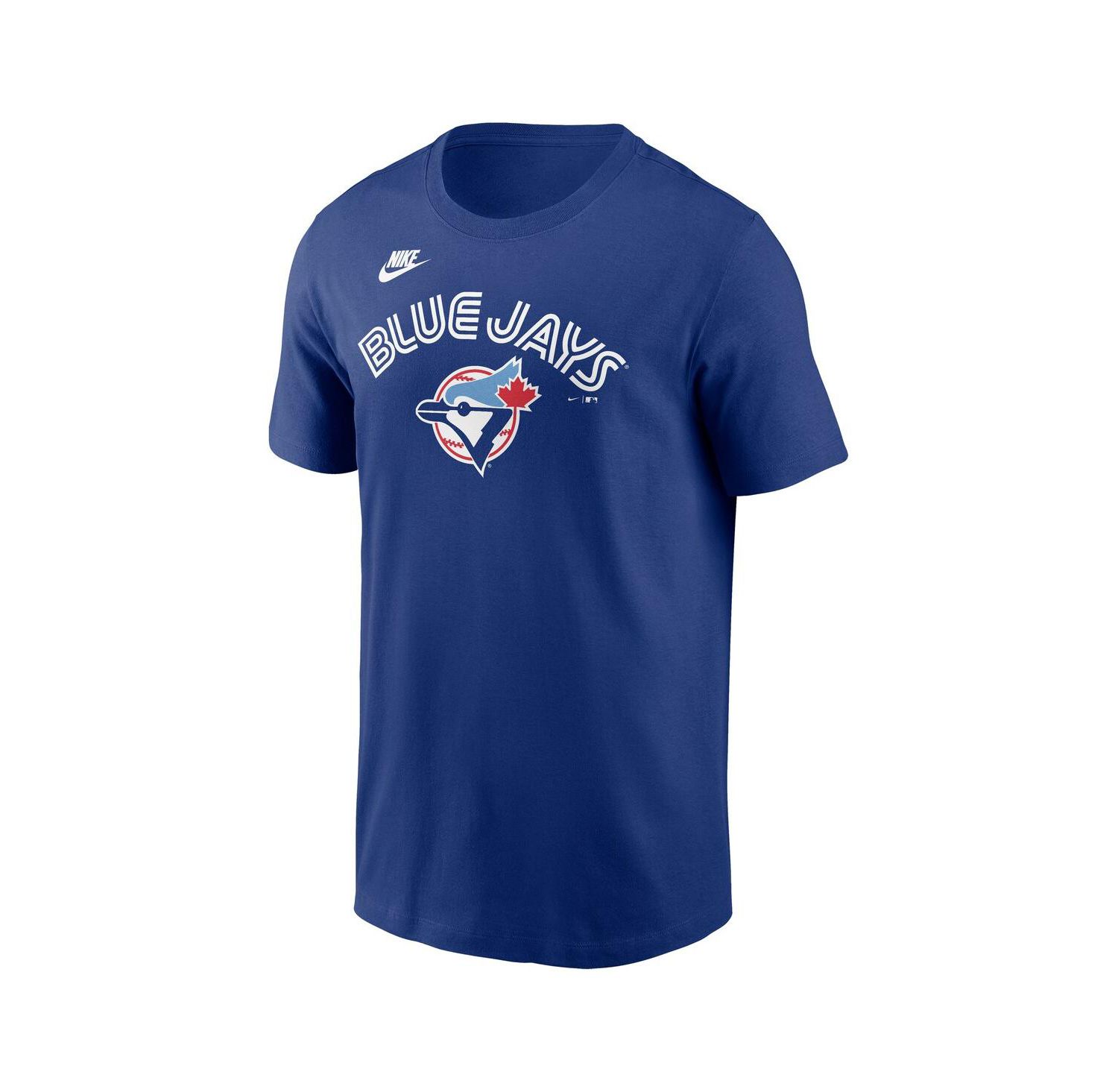 Men's Royal Toronto Blue Jays Cooperstown Wordmark T-Shirt