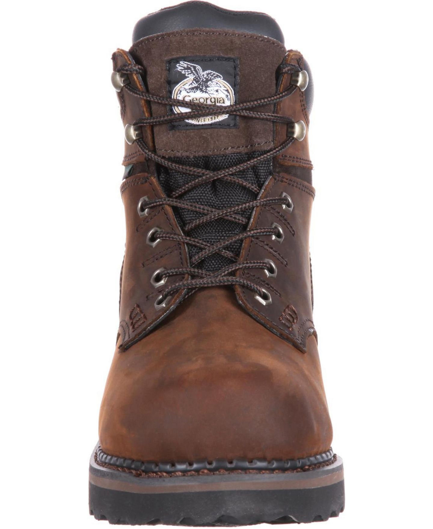 Мужские ботинки GEORGIA BOOT Brookville Waterproof 6" Work Boot, цвет: Тёмный коричневый — фото 5