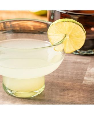 Handblown Margarita Glass - Set of 2