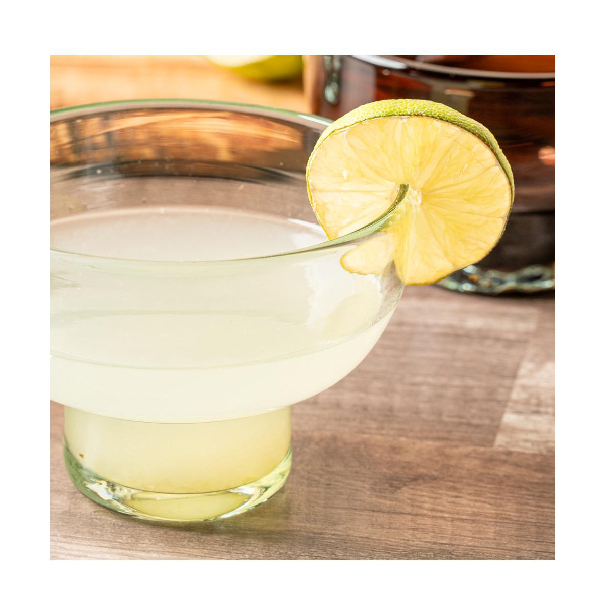 Verve Culture Handblown Margarita Glass