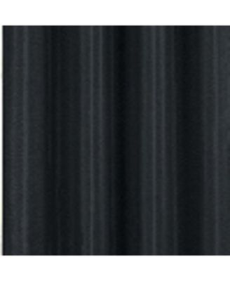 RT Designer Collection Gibson Luxurious Decorative Grommet Curtain Panel 54" x 90" Black