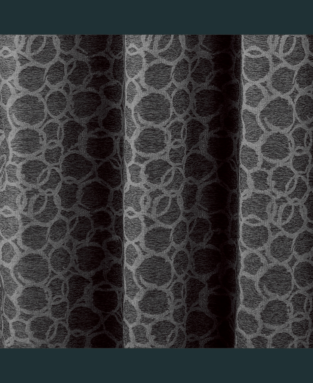 Rt Designer Collection Jasper Lurex Jacquard 2 Pack Grommet Curtain Panel 36" x 84