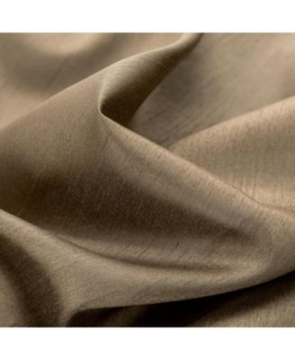RT Designer Collection Nancy Grommet Luxurious Modern Design Curtain Panel 54" x 95" Taupe
