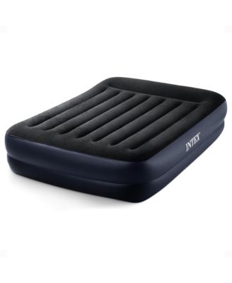 64123ED Air Mattress, Dura Beam Plus Pillow Rest with Built in Pump, Queen