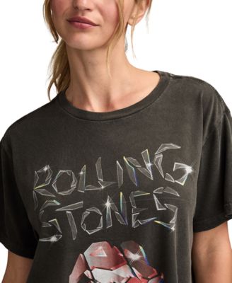 Women's Rolling Stones Shatter Boyfriend Crewneck T-Shirt