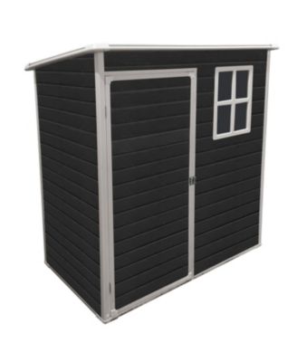5 ft x 3 ft Outdoor Plastic Storage Shed with floor