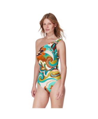 Women's Porto One Shoulder One Piece