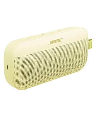 SoundLink Flex 2nd Gen Bluetooth Speaker, Citrus Yellow, Bundle with Hard Shell Travel Case