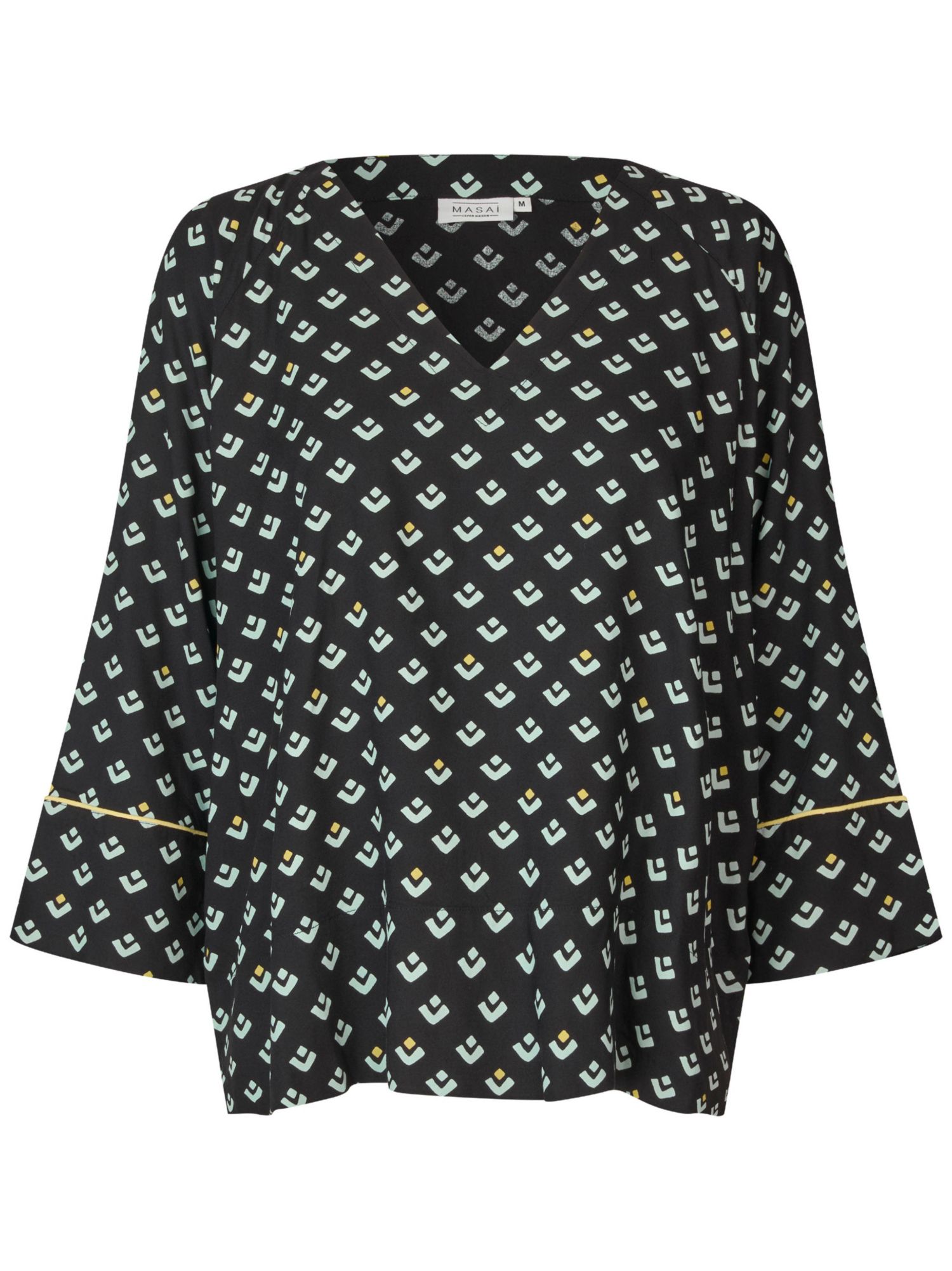 Women's Beniko V-Neck Printed Blouse