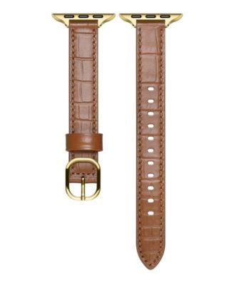 Carmen Skinny Croc Leather Band for Apple Watch