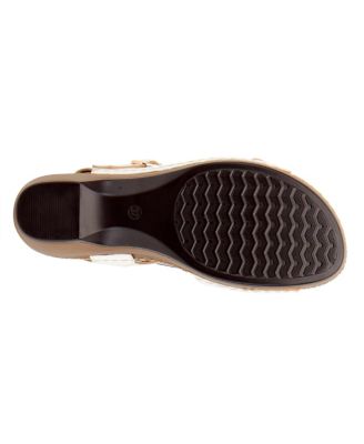 Women's SHANTAY Adjustable Wedge Sandals with Back Strap