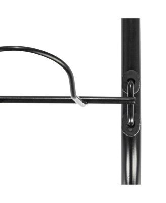 Metal Wire Shoe Rack, Black