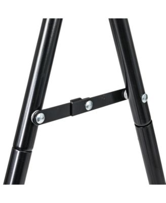 Valet Folding Clothes Rack, White