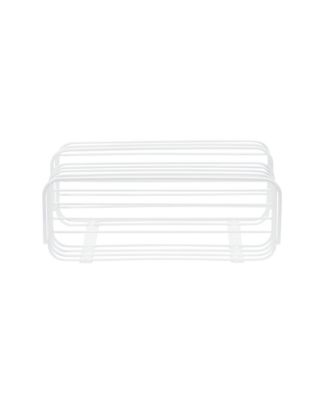 2 Tier Door Mount Cabinet Organizer, White