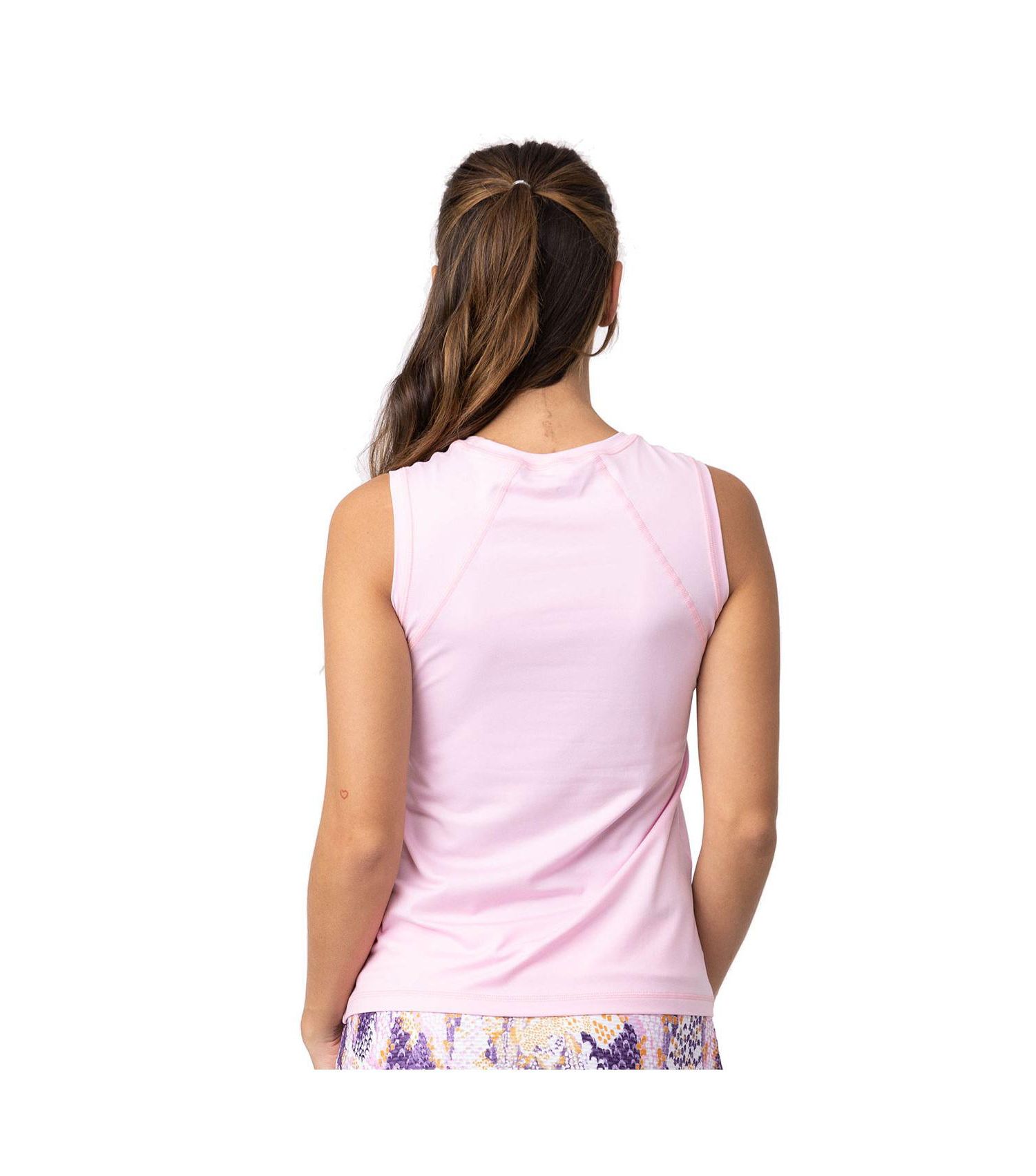 Plus Size UV Colors Sleeveless Tennis Shirt
