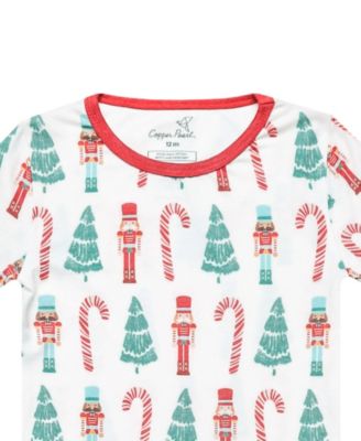 Baby Boys' or Girls' Nicholas Printed Long-Sleeve Top and Pants, 2-Piece Pajama Set