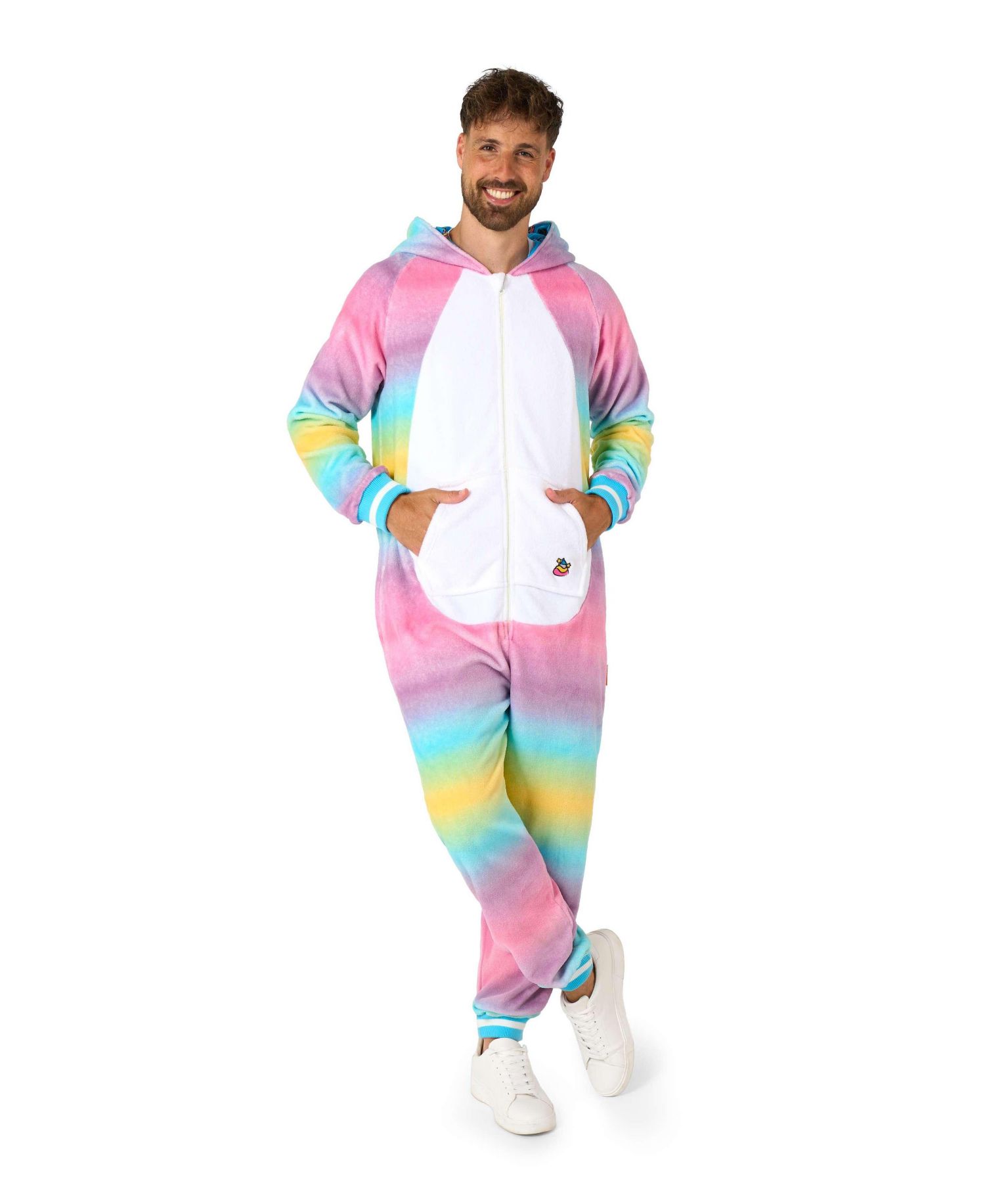 Men's Shark Costume Outfit - Animal Body Suit for Adults