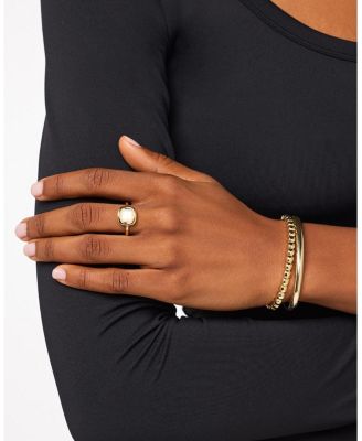 Statement Ring - Clara Ring Mother of pearl