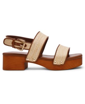 Women's Fern Platform Wooden Block Heel Sandals