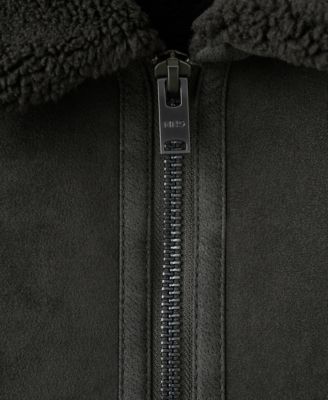 Men's Double Face Sheepskin-Effect Jacket