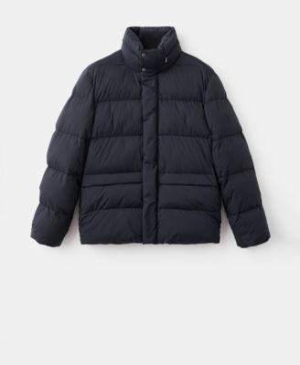 Men's Short Puffer Water-Repellent Anorak