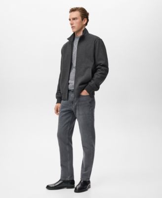 Men's Regular-Fit Zipper Jacket