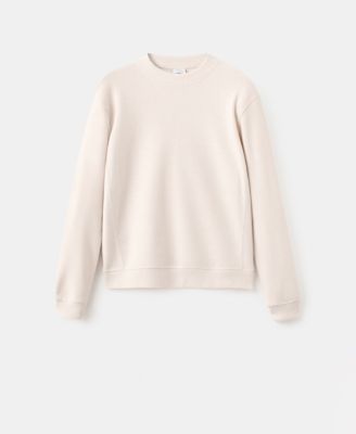 Men's Regular-Fit Knitted Sweatshirt