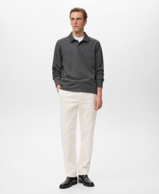Men's Regular-Fit Polo Sweatshirt