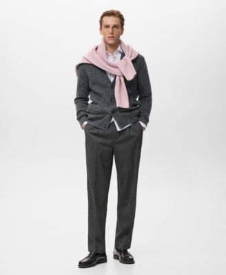 Men's Knitted Button Cardigan