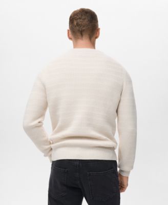 Men's Structured Knitted Sweater