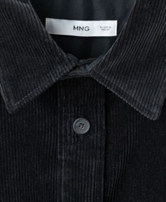 Men's Corduroy Pockets Overshirt