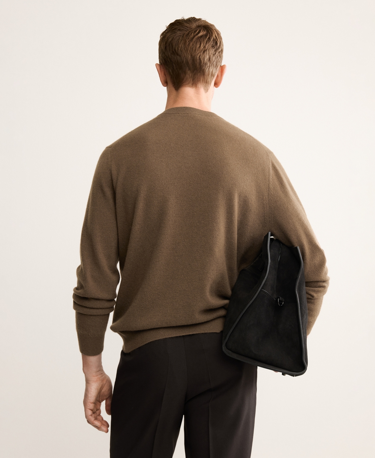 Mango Men's Cashmere Regular-Fit Sweater